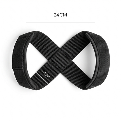 Straps 8 para Puxadas - Encaixe Rápido e Pegada Firme