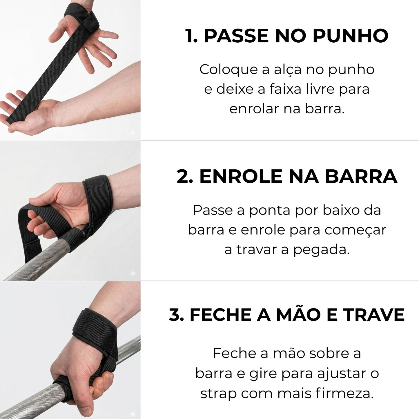 Strap Academia - Mais Pegada no Treino