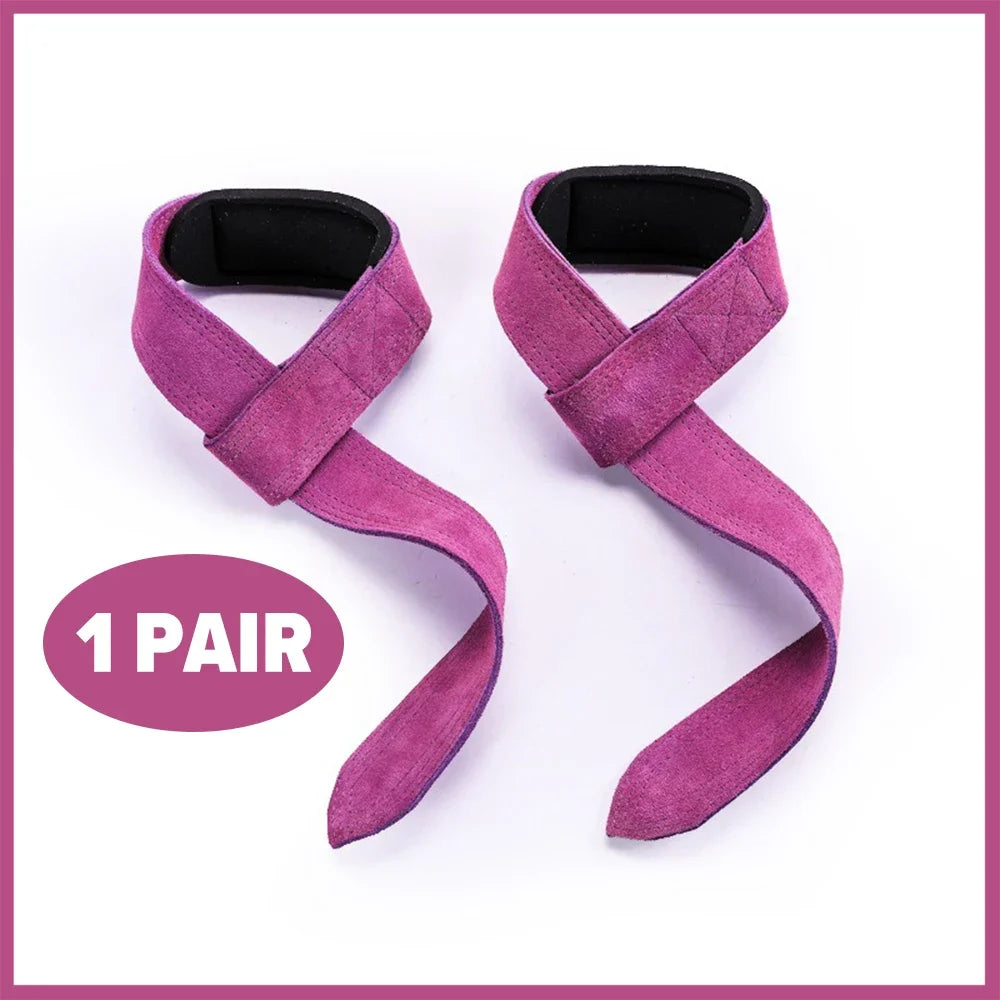 Strap de Couro para Treino - Mais Firmeza na Pegada